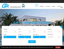 Tablet Screenshot of grimmobiliare.net